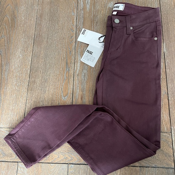 Paige verdugo Ankle pants size 24 beet. - Picture 1 of 6